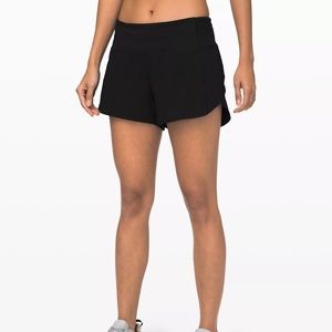 Speed Up Short, 4" inseam, Black, Size 10